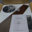 Fanbulous Farmhouse Ceiling Fans with Light, 48 Inch Bedroom Ceiling Fan with Lights, 6-Speed Adjustable, Quiet and Reversible DC Motor, Dual Finish 5 Blades, Rustic Caged Ceiling Fan for Living Room (Black and Walnut)