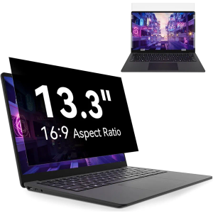 13.3 Inch Laptop Privacy Screen Compatible With Lenovo Hp Dell Acer Asus Thinkpad Envy Xps, 16:9 Aspect Removable Anti Glare Blue Light Filter Protector,13 in Computer Monitor Privacy Shield