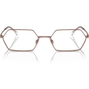 Ray-Ban Rx6528 Yevi Rectangular Prescription Eyewear Frames (Copper/Demo Lens)