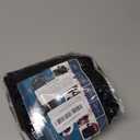 NeColorLife Office Chair Cover,Computer Seat Cover with Armrest Covers, Stretchable Jacquard Desk Chair Slipcover for High-Back Rotating Chair (Medium, Black)