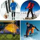 Mens Fuzzy Socks, Warm Winter Fluffy Cozy Slipper Fleece Socks for Men (Large, B-grey(3 Pairs)& Black(3 Pairs))