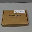 for Samsung Galaxy Z Fold 7 6 5 Trifold Stand and Keyboard, Aluminum Foldable Phone Stand Holder for Desk, 7.9 inch Mini Bluetooth Keyboard, 4 in 1 Portable Set Include Mouse and Pen (Black)