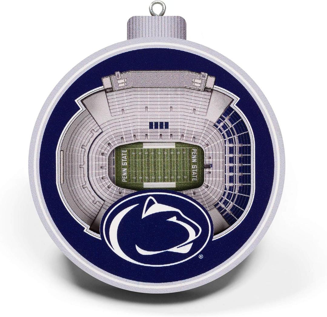 YouTheFan NCAA Penn State Nittany Lions 3D StadiumView Ornament - Beaver Stadium