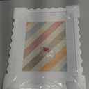 11x14 Wavy Picture Frame with Mat for 8x10, Real Glass and Wooden Frame - Tabletop or Wall Hanging Photo Frame (1 Pack, White)