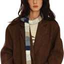 Striped Scarf for Women Knit Scarf Long Skinny Colorful Scarf Womens Winter Fashion Neck Scarves Y2k Accessories (Style1)