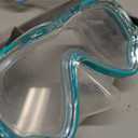 Vvinca Kids-Goggles with Nose Cover, Diving Mask Elastic Fabric Strap Anti Fog Anti Shattered Lens for Kids Swim Goggles 3-14 (03-pink Blue & Purple White)