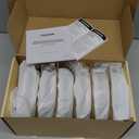 AEGISLINK Smoke Carbon Monoxide Detector, Interlinked Combination Smoke CO Alarm, Battery Powered, Wireless Interconnected, Digital Display, SCRF220, 6Pack