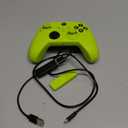 W&O Wireless Controller for With Xbox One, Xbox Series X/S, Xbox One X/S, PC, With RGB LED Light, Mappable Buttons, With 2.4GHZ Wireless Adapter Gamepad (Electric Volt)