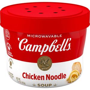 Campbell's Chicken Noodle Soup, 15.4 Oz Microwavable Bowl (EXP 01/13/27)