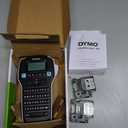 DYMO LabelManager 160 Label Maker Bundle with 3 D1 Label Cassettes, Portable Handheld, QWERTY Keyboard, One-Touch Smart Keys, Large Display, Home & Office Organization
