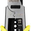 3 in 1 Multifunction Wire Cutters Heavy Duty,8 inch Linemans Pliers Diagonal Cutting Pliers, Wire Stripper,Flush Cutters Chrome Vanadium Steel Forged