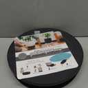 PotKeeper Plant Saucer Plant Tray – Stylish Round Plant Stand for 6, 8, 10, 11 Inch - Plant Pot Saucer for Indoor & Outdoor Use on Patio or Balcony – Keeps Floor Clean, Easy to Maintain – Dark Gray