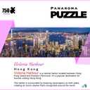 Glow in The Dark 750 Pieces Jigsaw Puzzles for Adults Landscape Panorama Photo Landmark Classic Puzzle (Victoria Harbour, Hong Kong)