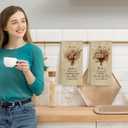 Christian Floral Kitchen Towels Decorative 16x24 Set of 2, Bible Verse Dish Towels Cloths Dishcloths Tea Towel Gifts for Christian Women, Vintage Fall Bathroom Kitchen Hand Towel Decor (Beige Flower-3 (2pk))