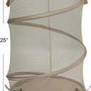 Household Essentials Pop-Up Mesh Laundry Hamper, Beige