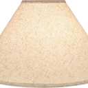 Aspen Creative 32202A Hardback Empire Spider Lamp Shade in Flaxen, 6" Top x 19" Bottom x 12" Slant Height