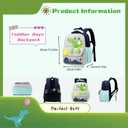 Dinosaur Backpack for Boys Bookbag for Toddler Kids 3-5 Boys School Bags Lightweight Preschool Backpack