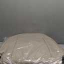 GXT Car Seat Covers Front Seats Only, Front Car Seat Covers 2 Pack, Premium Faux Leather Car Seat Cushion - Universal Fit for Most Sedans SUV Pick-up Truck with Headrests(Khaki and Orange)