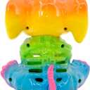 2 x Seasons 5.25" Rainbow Elephant Skeleton Halloween Decoration for Crazy Bonez Animal Skeleton Line