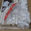 Treestone Play Tent for Kids, 2 in 1 Toddler Tent with Padded Mat and Light, Large Playhouse for Kids Indoor & Outdoor, 2 Doors and 4 Windows, 51" x 39" x 53", Toy Gift for Boys and Girls (Brown)