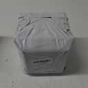 QWORK Vinyl Fence Post Cap, 4 Pack 4" x 4" PVC Square Fence Post Top Cover, New England Pyramid Style, for Mailbox, Lamp Post, Deck, Dock, Piling Caps, White