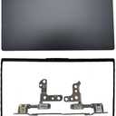Replacement Laptop LCD Cover Back Rear Top Lid Hinges Front Bezel for Lenovo ideapad 5 15IIL05 15ARE05 15ITL05 15ALC05 5-15IIL05 5-15ARE05 5-15ITL05 5-15ALC05 5CB0X56073 5CB0Z31048 (Gray)