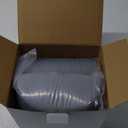 Knee Pillow for Back SleepingHalf Moon Leg Support Pillow with Cooling GelMemory Foam Bolster for Sleeping on Back, Pregnancy, Sciatica, and Post-Surgery Recovery (Large, Frost Gray)