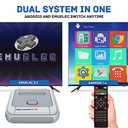 Kinhank Retro Game Console 256GB, Super Console X PRO Built-in 65,000+ Games, Video Game Console for 4K TV HD/AV Output, Wireless 2.4G Controllers (256G)