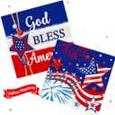4th of July Plates and Napkins Sets: 150pcs 250th Anniversary Decorations 4th of July Decorations American Flag Patriotic Party Supplies for Independence Day