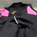 Hevto Plus Size Women Wetsuit 3/2mm Neoprene Full Body Wet Suit Keep Warm for Cold Water Swimming Surfing (18, Pinkish Purple)