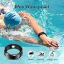 Delcast Smart Ring for Women Men-Wearable Fitness Tracker with Sleep Tracking Heart Rate Healthy Monitor Ring Activity Monitoring Steps Calories (11)