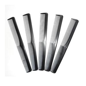 5 Pieces Pocket Comb  2-in-1 Cutting Comb, Fine Tooth Combs for Men & Women  Professional Black Barber Styling Tool for Detangling, Beard Grooming, and Wet Hair