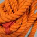 Field Day Tug of War Rope with Flag for Kids and Adults, Family Reunion Birthday Party Games, Summer Outside Lawn Games, Camping Picnic Carnival Games for Team Building Activities, Orange 40FT