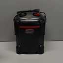 172GPH Canister Filter, External Aquarium Filter Ultra-Quiet Water Circulation Cleaning Machine with Media for Fish Tanks and Aquariums Up to 30 Gallons (172GPH) (Black)