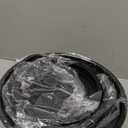 Mixing Bowls with Lids Set - 16pcs Stainless Steel Mixing Bowl Set with Colander, 3 Grater Attachments, Non-Slip Bottom, Metal Nesting Bowls with Strainer for Mixing & Serving - Black