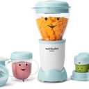 NutriBullet NBY-50100 Baby Complete Food-Making System, 32-Oz, White, Blue, Clear