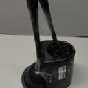 MR.SIGA Toilet Plunger and Bowl Brush Combo for Bathroom Cleaning, Black, 1 Set (One Size)