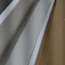 Reallnaive 36" x 4" Marble Vanity Sidesplash Pure White Bathroom Vanity Backsplash Engineered Stone Side Splash for Bathroom Sink Home Decoration, 38.2"L x 6.4"W