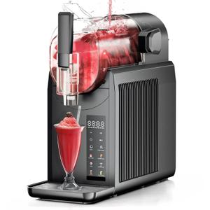 Slushie Machine for Home, Professional Frozen Drink Maker - No Ice Needed, Auto Clean, 6 Preset Programs, Rapid Freezing in 15 Mins, Keep 4H Fresh, for Frozen Margaritas, Frapps, Milkshakes and More