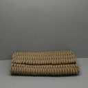 DEXI Jute Door Mat Inside Entryway Braided Woven, 20x32 Front Entrance Doormat Inside Leaf Shaped, Welcome Natural Fiber Entry Mats Farmhouse Home Decor, Beige