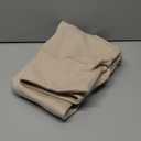 Thermal Thick Fleece Lined Leggings -High Waisted Warm Winter Yoga Pants for Women Running Workout Leggings, Beige, Large