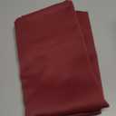 MIULEE Christmas Wine Red Window Valance 18 Inches Long - Rod Pocket Thermal Insulated Blackout Curtain Valance for Bedroom Living Room Kitchen Bathroom, One Panel, 42 x 18 Inches Length