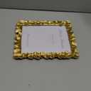 8x10 Picture Frame Gold Picture Frames, Vintage Ornate Frame Leaf Textured Hand-Crafted Resin with Glass Front, Antique Photo Frame for Wall Hanging and Tabletop Display, Retro Design Home Decor