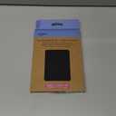 Kindle Paperwhite and Kindle Colorsoft Case, Lightweight and Water-Safe, Foldable Protective Cover - Fabric (Black)