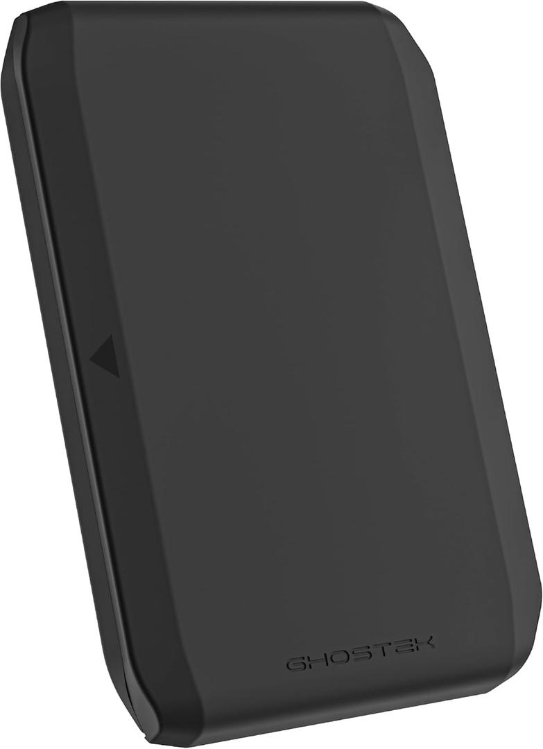 Ghostek EXEC6 Magnetic Wallet Card Holder - Compatible with MagSafe, Case Accessory Attachment (Black)