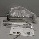 Tool Daily Undercarriage Pressure Washer Attachment 16 Inch, Dual-Function Undercarriage Cleaner with 1-Liter Foam Cannon, Under Car Wash Water Broom with 3 Pieces Extension Wand, 3600 PSI