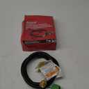 Coleman High-Pressure Propane Gas Hose and Adapter 5 Foot Type 1 Fitting or POL Fitting  Use with Grills Stoves Lanterns Heaters and More