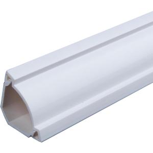 Corner Cable Hider, 78in Corner Cable Concealer, Paintable Cord Cover for Wall, Cable Management Kit, Wire Concealer, Cable Cover Raceway for Floor Baseboard, Ceiling, 2XL39in, White