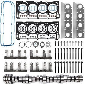 Camshaft and MDS Lifter Kit w/Head Gasket & Bolts Compatible with 2009-2015 Dodge Ram 1500, Durango 5.7L Hemi V8 - Replacement Part# 53022263AF, 53021726AD