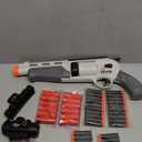 Toy Guns for Boys, Shotgun Foam Blaster, Enhanced Revolver Children Outdoor CS Soft Bullet Toy Rifle, Birthday Xmas Gift for Kids Age 8+ (Grizzly)